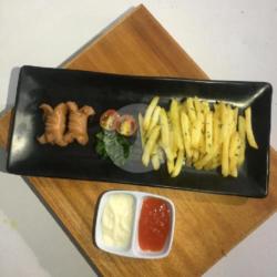 Sausage Fries (kentang Goreng Sosis)