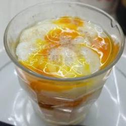 Puding Telur Bebek Setengah Matang (2 Butir)