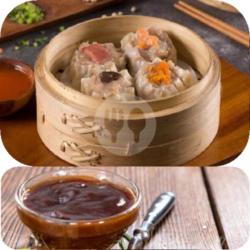 Dimsum 10pcs Mix Topping   Saus Baberque