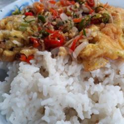 Nasi Telur Gimbal