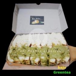 Roti Bakar Pastry Greentea-keju