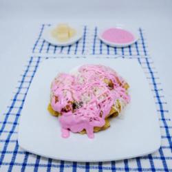 Pisang Goreng Keju Glaze Strawbery