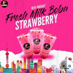 Strawberry Milk Boba