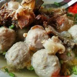 Bakso Ekstra Thetelan Es Teh Pangsit Kecap Saus Sambal