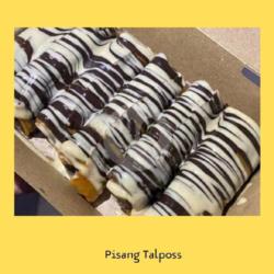 Pisang Talposs Spesial Coklat Tiramisu