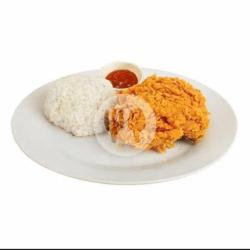 Paket Nasi Dada Crispy