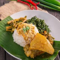 Nasi Tunjang/kikil Sapi