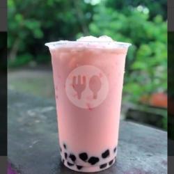 Es Strawbery Boba Ukuran Sedang(m