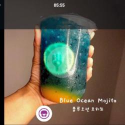 Blue Ocean Mojito