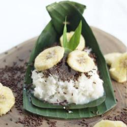 Ketan Pisang Meises Susu