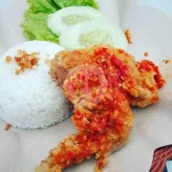 Nasi  Paha Sambal Terasi/ Geprek