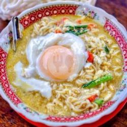 Nasi Mie Sedap Kare Special Telor