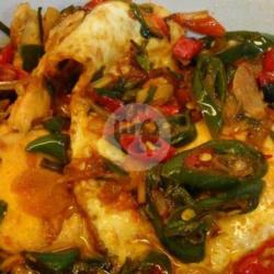 Telur Ceplok Cabe Ijo