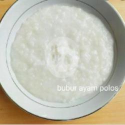 Bubur Polos   Kuah   Bawang   Ayam