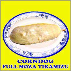 Corndog Full Moza Tiramisu