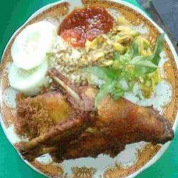 Nasi Bebek Bumbu Kuning