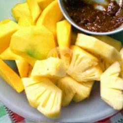 Rujak Nanas Mangga (sambal Kacang)