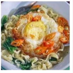 Indomie Rebus Telor Cabe Rawit