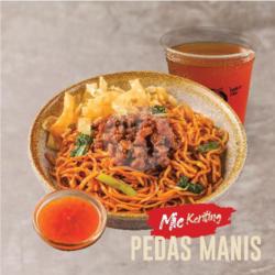 Mie Keriting Pedas Manis   Minuman