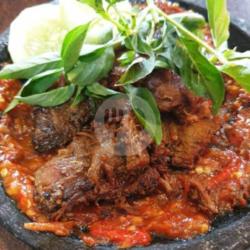 Nasi Empal Penyet Sambal Bajak Merah