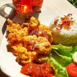 Paket Udang Crispy Sambel Terasi