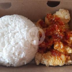 Rice Box Chicken Sambel Geprek