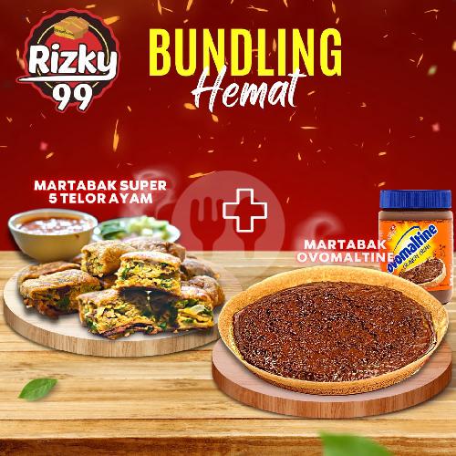 Martabak Ovomaltine + Martabak Super 5 Telor Ayam