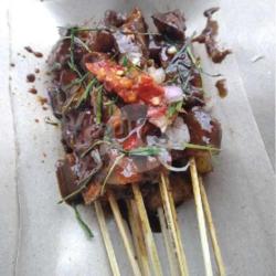 Sate Tempe Bakar Bumbu Kacang