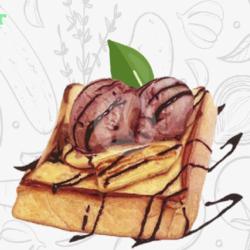 Bread Toast Dark Choco