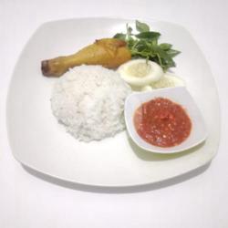 Ayam Penyetan Sambel Tomat