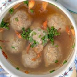 Bakso Daging Sapi Kuah Polos (isi 5pcs)