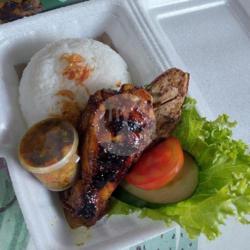 Nasi Penyet Ayam Bakar