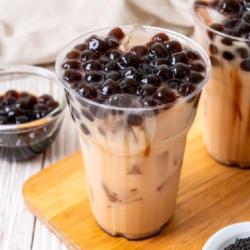 Vanilla Latte Milk Tea Boba