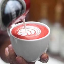 Hot Red Velvet Latte