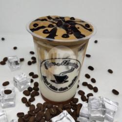 Iced Dj Caffee (dalgona Jelly Caramel Coffee)