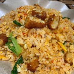 Nasi Uduk Goreng Nugget