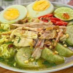 Soto Ayam   Telor   Lontong