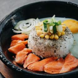 Salmon Pepper Rice