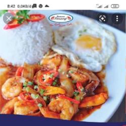 Paket Nasi Sambel Udang