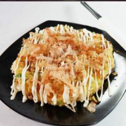 Okonomiyaki Smoked Beef & Cheese