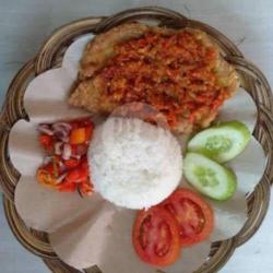 Penyetan Telur   Nasi