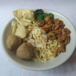 Mie Gepeng Bakso Pangsit Rebus