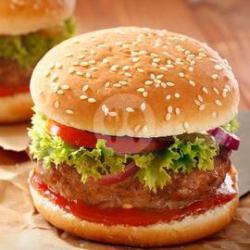 Burger Daging Kebab Spesial