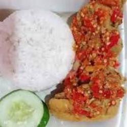 Nasi Telur Geprek