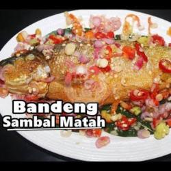 Paket Nasi Ikan Bandeng Sambel Matah
