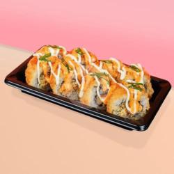 Spicy Salmon Katsu Sushi (8 Pcs)