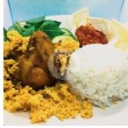 Paket Nasi Bok Ayam Goreng Dada Kremes Grtis Es Teh   Rambak