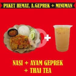 Ayam Geprek  Sambal Original Nasi   Thai Ori