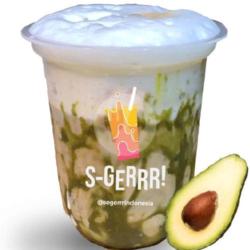 Ice Coffee Milk Avocado