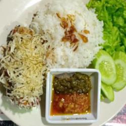 Ayam Goreng Pedas Manis Keju   Nasi